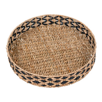 Taca pleciona okrągła  Nerja 38cm House Nordic