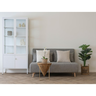 Poduszka dekoracyjna Savannah 45x45cm boucle beżowa House Nordic