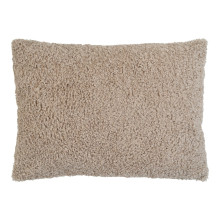 Poduszka dekoracyjna Tavira 45x60cm boucle szarobrązowa House Nordic