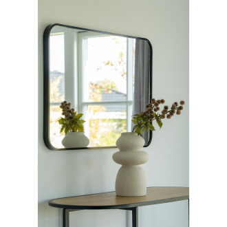 Wazon ceramiczny beżowy 3 kamienie 26,5cm House Nordic