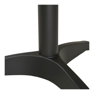 Stół kwadatowy Bistro 60x60cm ciemnoszary marmur / czarna noga House Nordic