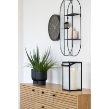 Komoda fornirowana 3 szuflady 2 szafki Kyoto 150x40cm dąb naturalny House Nordic