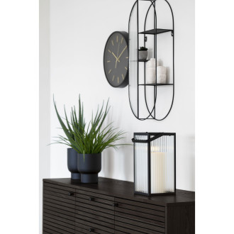 Komoda fornirowana 3 szuflady 2 szafki Kyoto 150x40cm dąb dymiony House Nordic