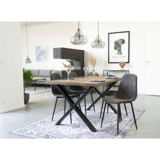 Stół drewniany Toulon 95x140cm dąb dymiony House Nordic