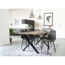 Stół drewniany Toulon 95x140cm dąb dymiony House Nordic