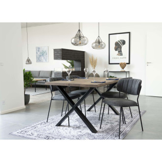 Stół drewniany Toulon 95x140cm dąb dymiony House Nordic