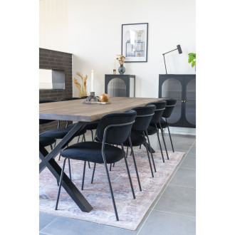 Stół drewniany Toulon 95x240cm dąb dymiony House Nordic