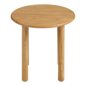 Stolik dębowy okrągły Jena 40cm House Nordic