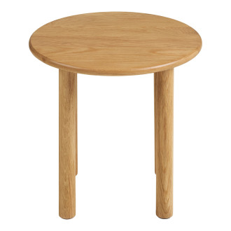 Stolik dębowy okrągły Jena 40cm House Nordic