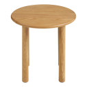 Stolik dębowy okrągły Jena 40cm House Nordic