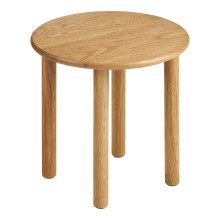 Stolik dębowy okrągły Jena 40cm House Nordic