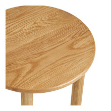 Stolik dębowy okrągły Jena 40cm House Nordic