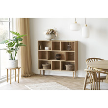 Stolik dębowy okrągły Jena 40cm House Nordic