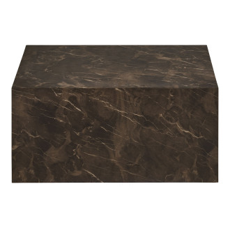 Stolik kawowy bryła Prague 60x80x40cm  imitacja marmuru House Nordic