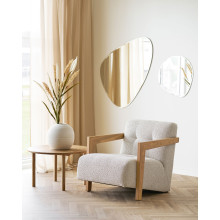 Stolik dębowy okrągły Jena 70cm House Nordic