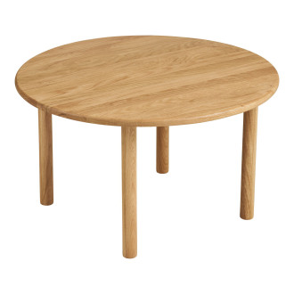 Stolik dębowy okrągły Jena 70cm House Nordic