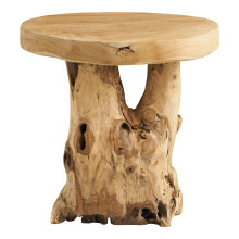 Stolik kawowy z drewna - przypominający drzewo Palena 40cm House Nordic