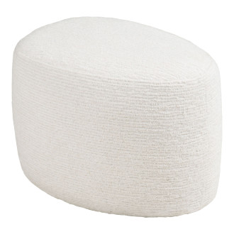 Pufa tapicerowana 55x40cm Hilo złamana biel House Nordic