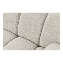 Sofa modułowa Taza 2,5-osobowa z pufem piaskowa lewa House Nordic
