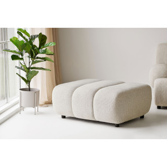 Pufa do sofy Taza piaskowa House Nordic