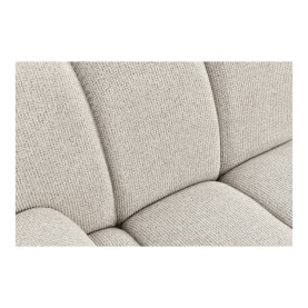 Sofa modułowa Taza 2,5-osobowa z pufem piaskowa, prawa House Nordic 2