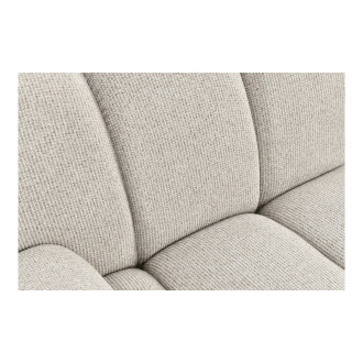 Sofa modułowa Taza 2,5-osobowa z pufem piaskowa, prawa House Nordic