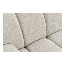 Sofa modułowa Taza 2,5-osobowa z pufem piaskowa, prawa House Nordic