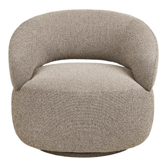 Fotel tapicerowany organiczny Sion piaskowy House Nordic