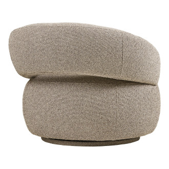 Fotel tapicerowany organiczny Sion piaskowy House Nordic
