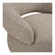 Fotel tapicerowany organiczny Sion piaskowy House Nordic