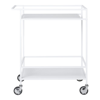 Wózek barowy / barek metalowy Vita 68cm biały House Nordic