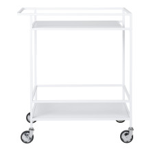 Wózek barowy / barek metalowy Vita 68cm biały House Nordic