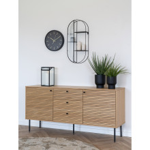 Zegar ścienny okrągły Kenington 35cm czarny House Nordic