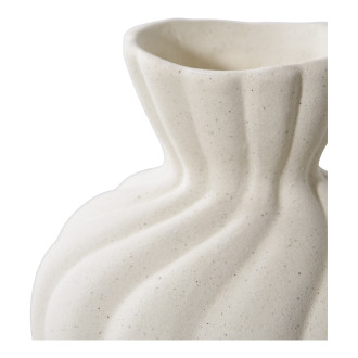 Zestaw 2 białych wazonów ceramicznych - sakwa House Nordic