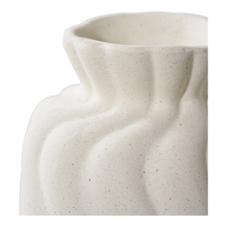 Zestaw 2 białych wazonów ceramicznych - sakwa House Nordic