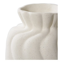Zestaw 2 białych wazonów ceramicznych - sakwa House Nordic