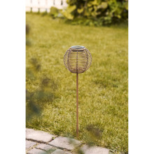 Lampion ogrodowy solarny - kula LED Carlisle 17cm House Nordic