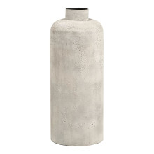 Wazon metalowy w stylu wabi-sabi Hou 60,5x24cm antyczny beż House Nordic