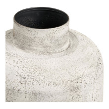 Wazon metalowy w stylu wabi-sabi Hou 60,5x24cm antyczny beż House Nordic
