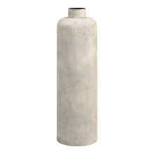 Wazon metalowy w stylu wabi-sabi Hou 78,5x24cm antyczny beż House Nordic