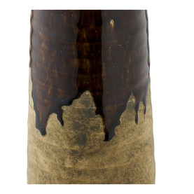 Wazon ceramiczny Cali 11x39cm brązowy House Nordic 2