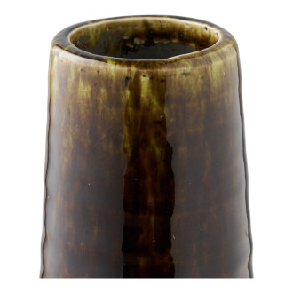 Wazon ceramiczny Cali 11x39cm brązowy House Nordic