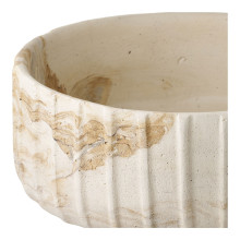 Wazon cementowy w stylu japandi wabi sabi Aurora 20,5x18,5 cm House Nordic