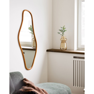 Lustro organiczne w sosnowej ramie Brandsby 60x120cm House Nordic