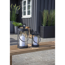 Zestaw 2 lampionów ogrodowych Bondi czarny House Nordic