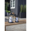 Zestaw 2 lampionów ogrodowych Bondi czarny House Nordic
