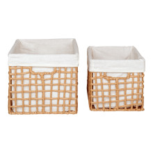 Zestaw 2 koszy plecionych Bustelo House Nordic