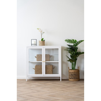 Zestaw 2 koszy plecionych zamykanych Bogra House Nordic
