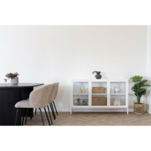 Zestaw 2 koszy plecionych zamykanych Bogra House Nordic