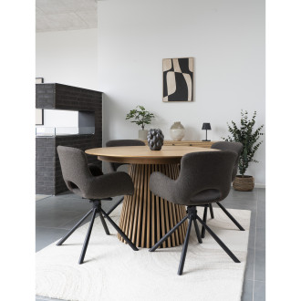Zestaw 2 koszy boho z uchwytami Aosta House Nordic
